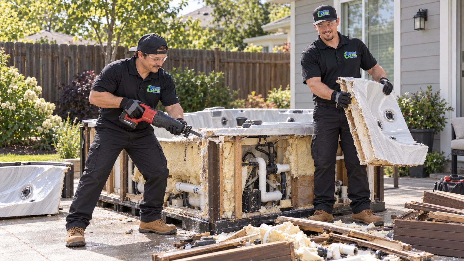 Hot Tub Removal in Madison, WI in Madison